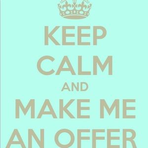 Reasonable offers always welcomed.